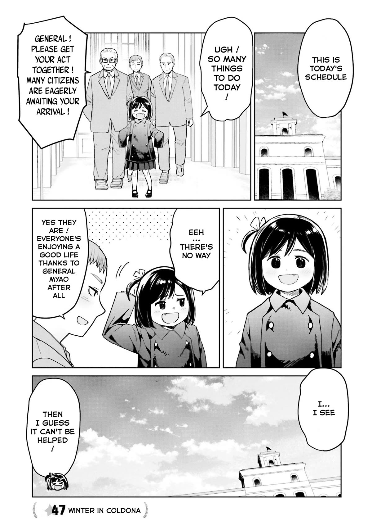 Oh, Our General Myao Chapter 47 page 1 - Chapter 47: Winter in Coldona