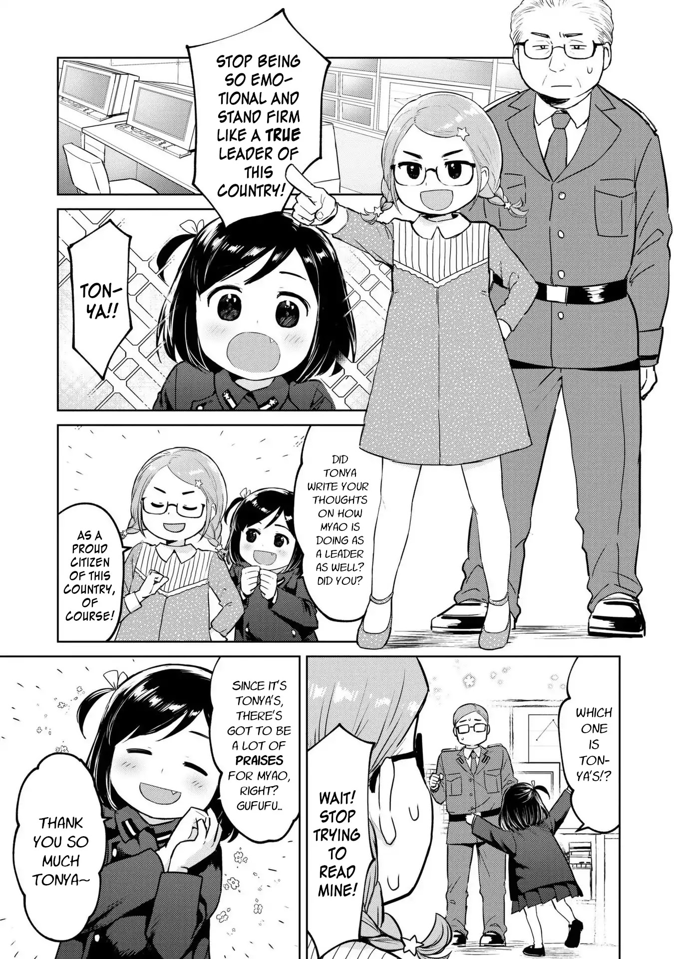 Oh, Our General Myao Chapter 8 page 5 - Chapter 8: In Which Myao Holds a Public Poll