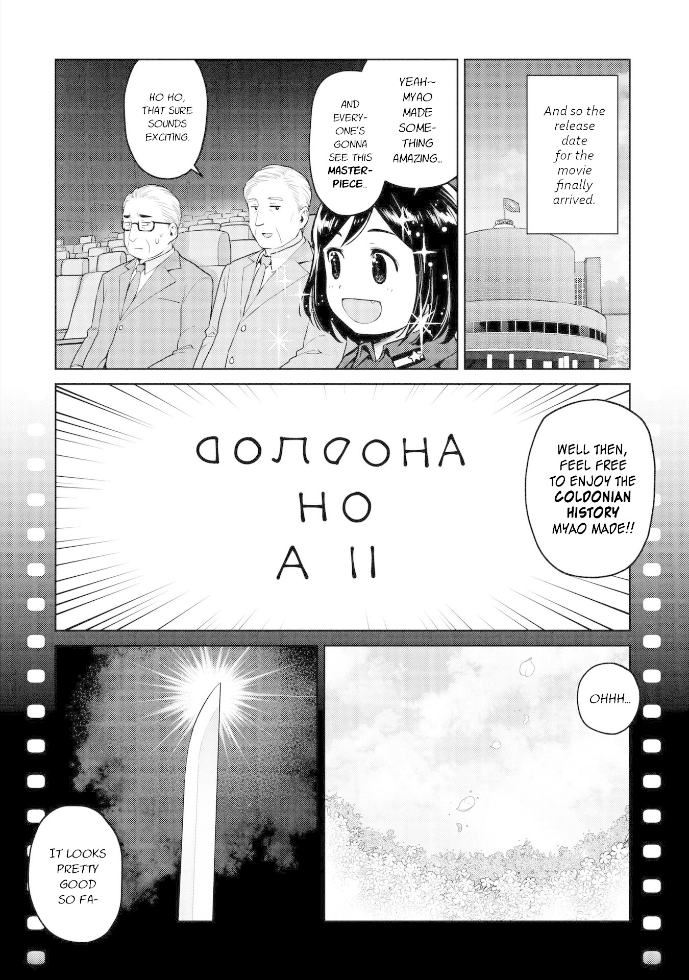 Oh, Our General Myao Chapter 9 page 6 - Chapter 9: In Which Myao Shoots a Movie