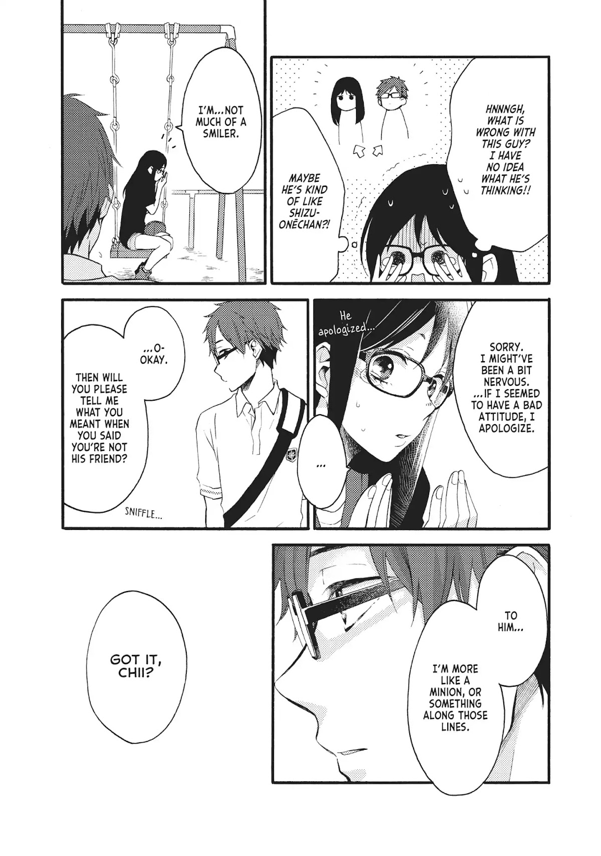 Ohayou, Ibarahime Chapter 10 page 6 - Chapter 10: Tetsu and Chihiro