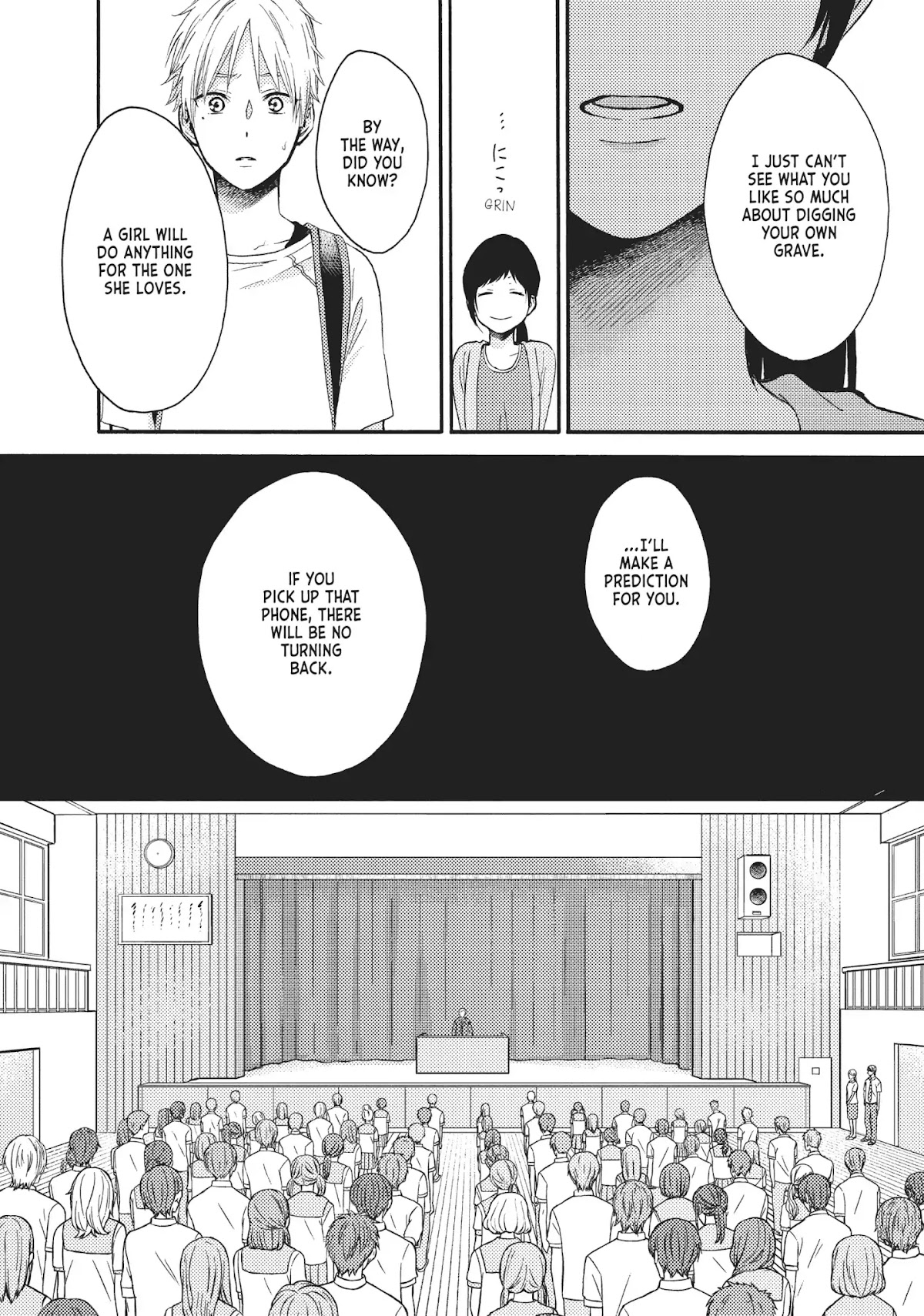 Ohayou, Ibarahime Chapter 12 page 14 - Chapter 12: When You Smile