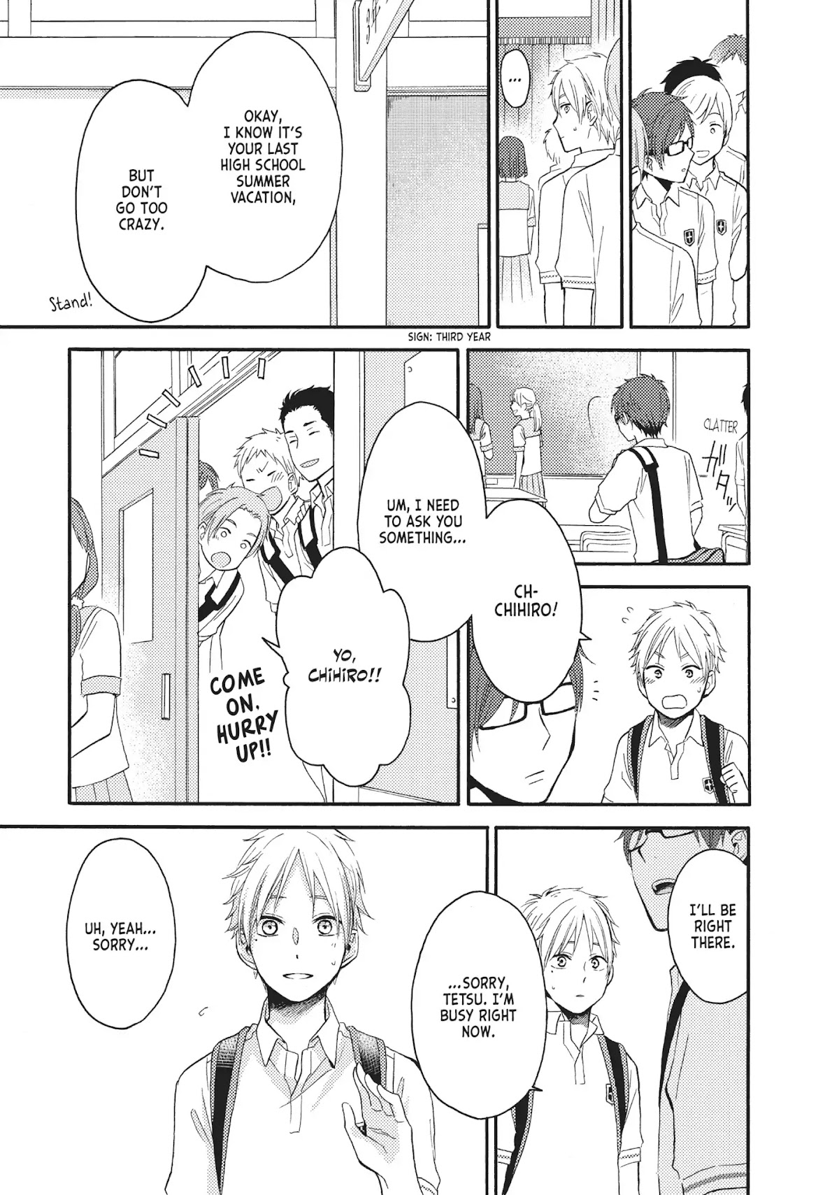 Ohayou, Ibarahime Chapter 12 page 15 - Chapter 12: When You Smile