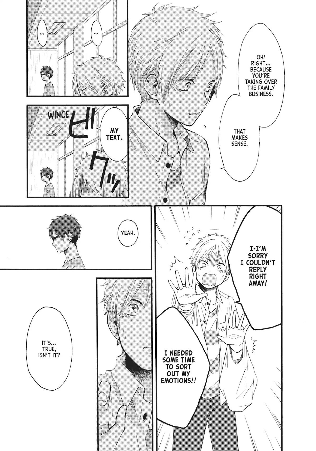 Ohayou, Ibarahime Chapter 14 page 13 - Chapter 14: The Sun After the Rain