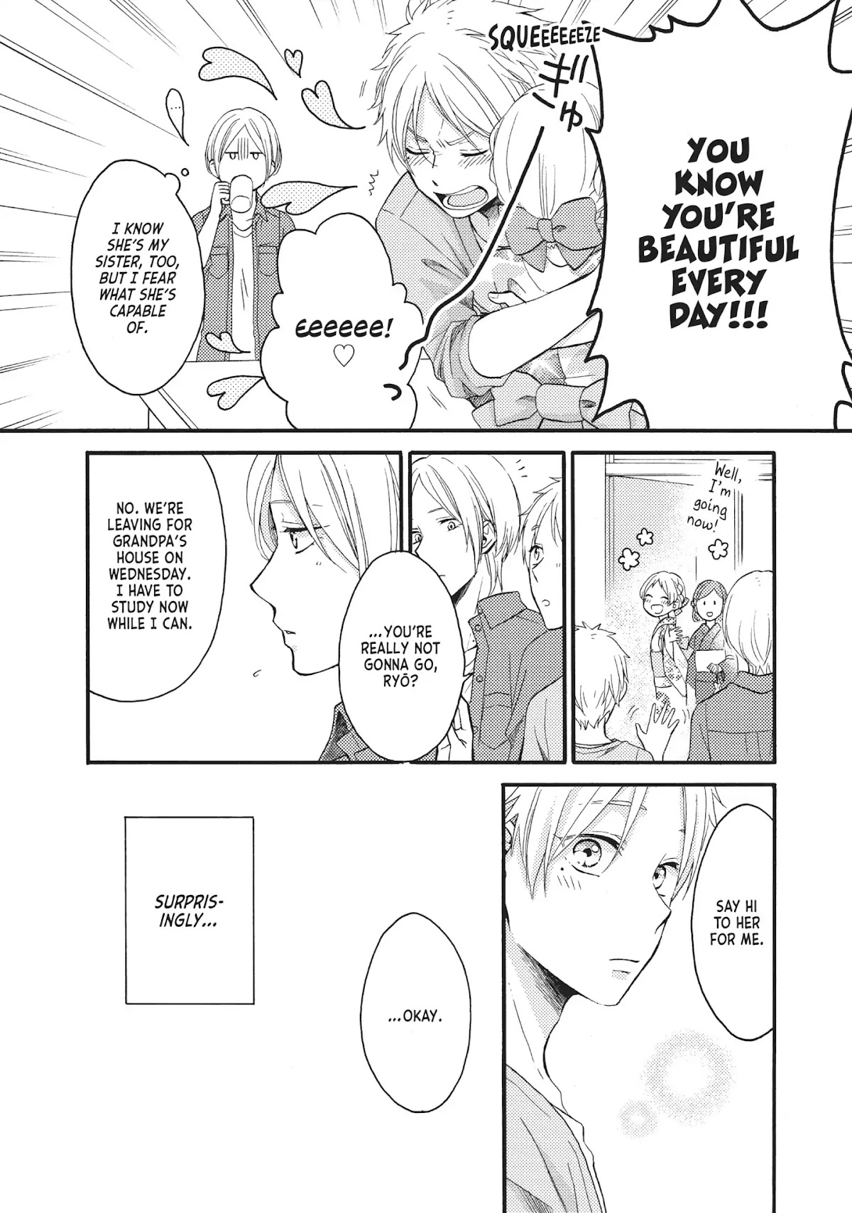 Ohayou, Ibarahime Chapter 15 page 4 - Chapter 15: A Family's Hug