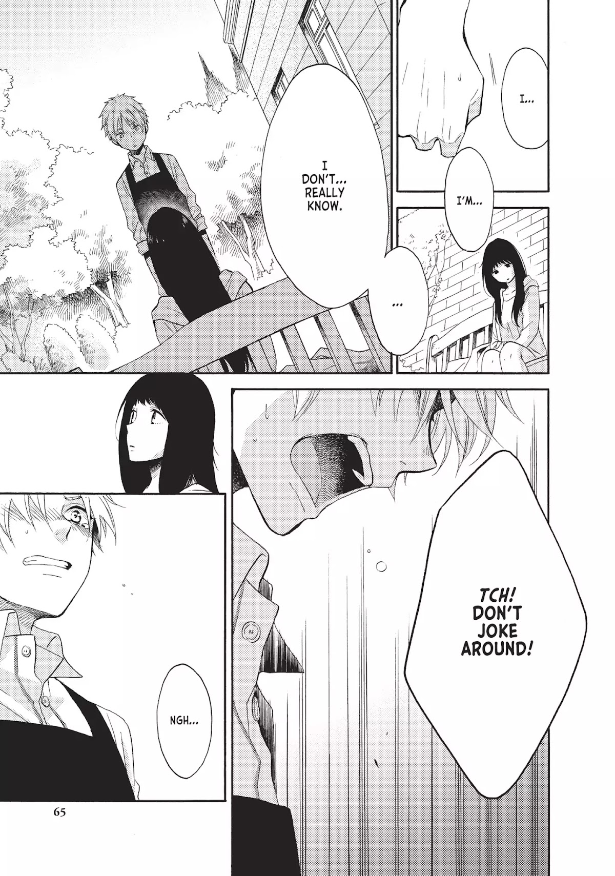 Ohayou, Ibarahime Chapter 2 page 7 - Chapter 2: Who Is in the Haunted House?
