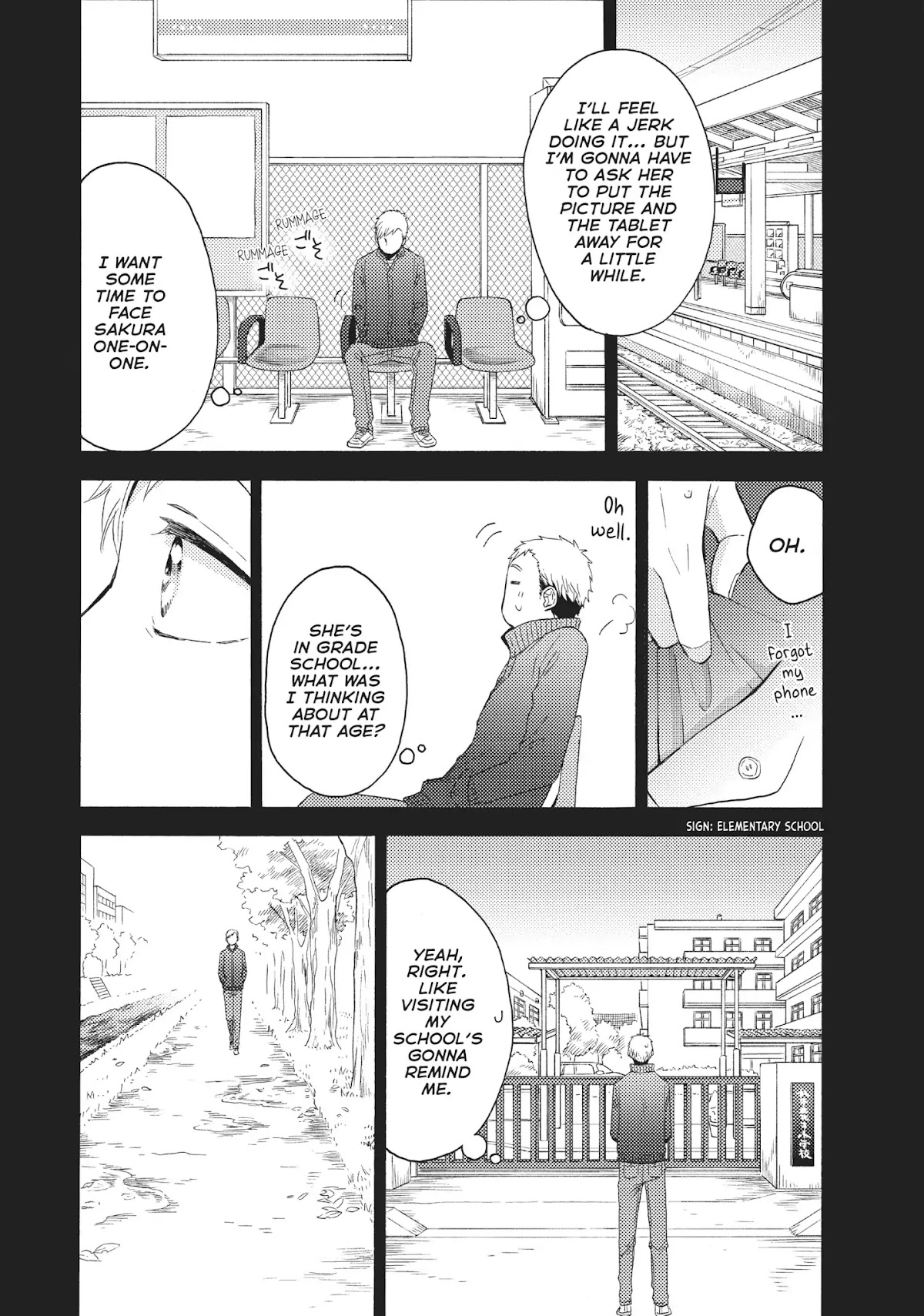 Ohayou, Ibarahime Chapter 23 page 11 - Chapter 23: Pretend Dad