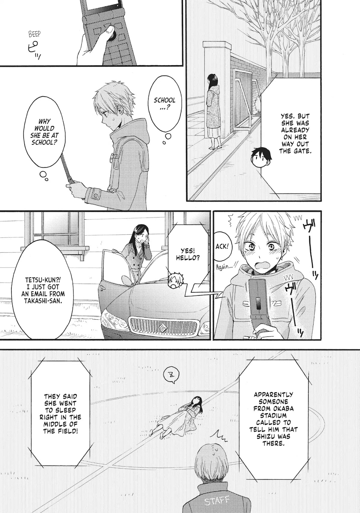Ohayou, Ibarahime Chapter 25 page 13 - Chapter 25: Wake Up. Sleeping Beauty