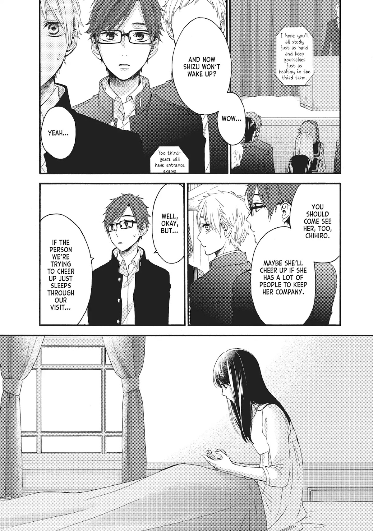 Ohayou, Ibarahime Chapter 25 page 8 - Chapter 25: Wake Up. Sleeping Beauty