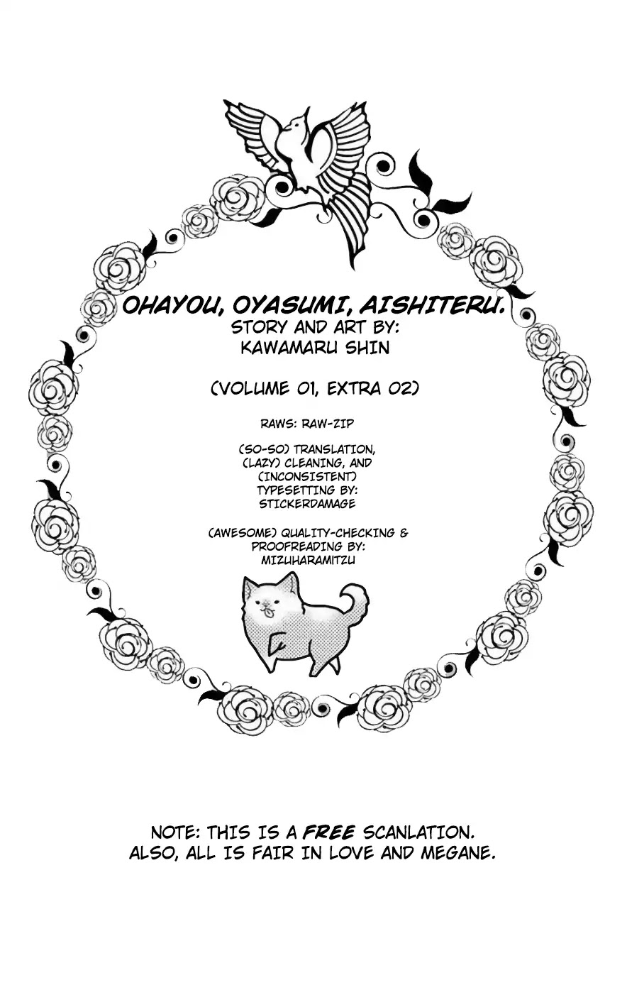 Ohayou, Oyasumi, Aishiteru. Chapter 3.6 page 1 - Chapter 3.6