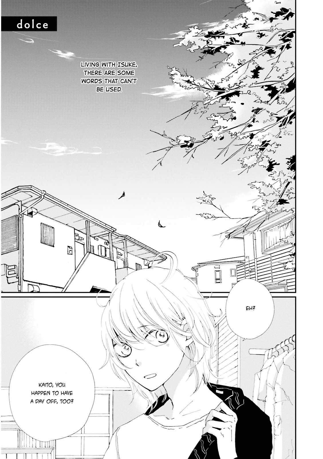 Ohayou to Oyasumi to Sono Ato ni Chapter 4.5 page 2 - Chapter 4.5: Extra - Dolce