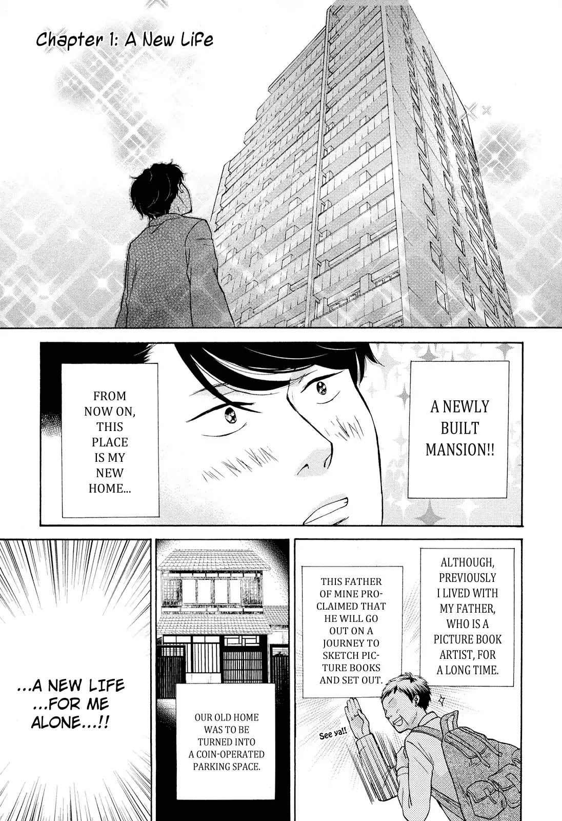 Ohayou Toka Oyasumi Toka Chapter 1 page 4 - Chapter 1: A New Life