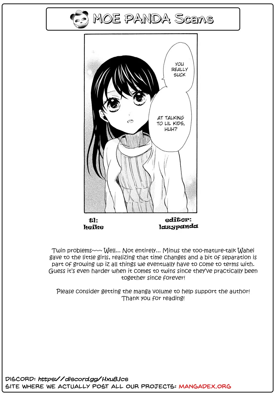 Ohayou Toka Oyasumi Toka Chapter 10 page 32 - Chapter 10: The Lonely Twins