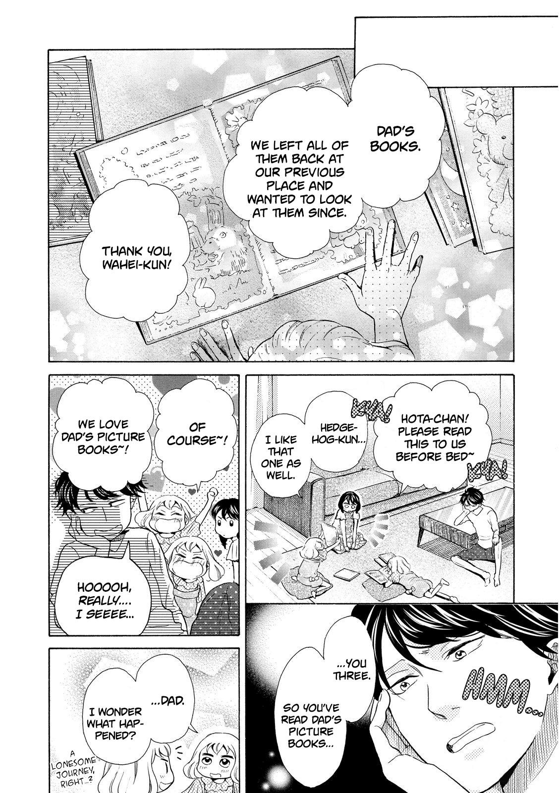 Ohayou Toka Oyasumi Toka Chapter 13 page 14 - Chapter 13: The Hedgehog House