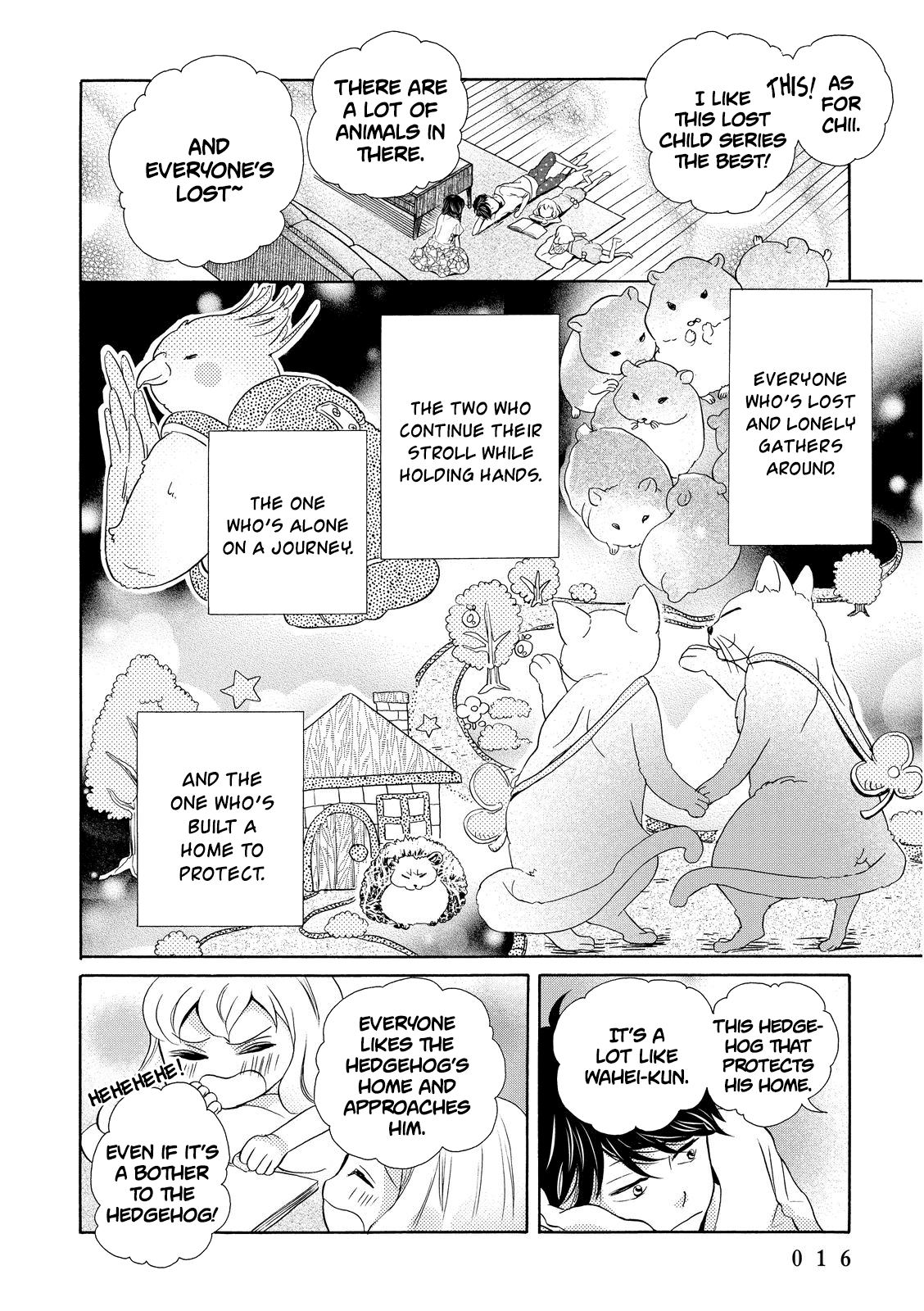 Ohayou Toka Oyasumi Toka Chapter 13 page 18 - Chapter 13: The Hedgehog House