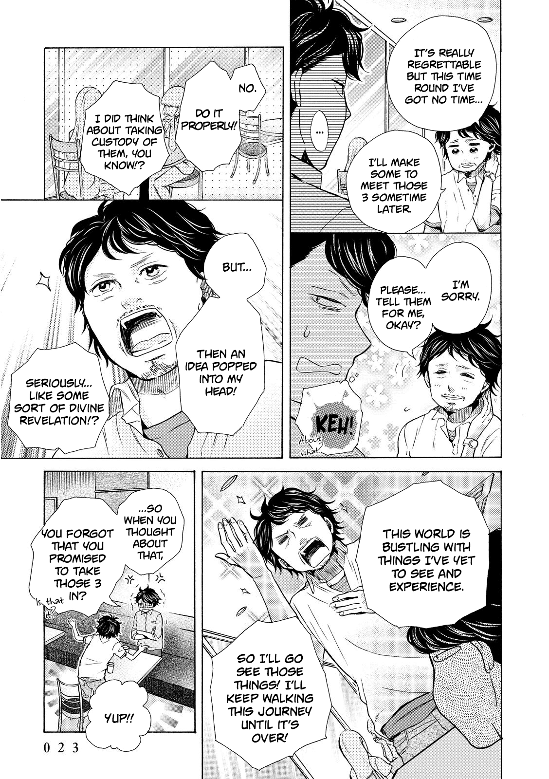 Ohayou Toka Oyasumi Toka Chapter 13 page 25 - Chapter 13: The Hedgehog House