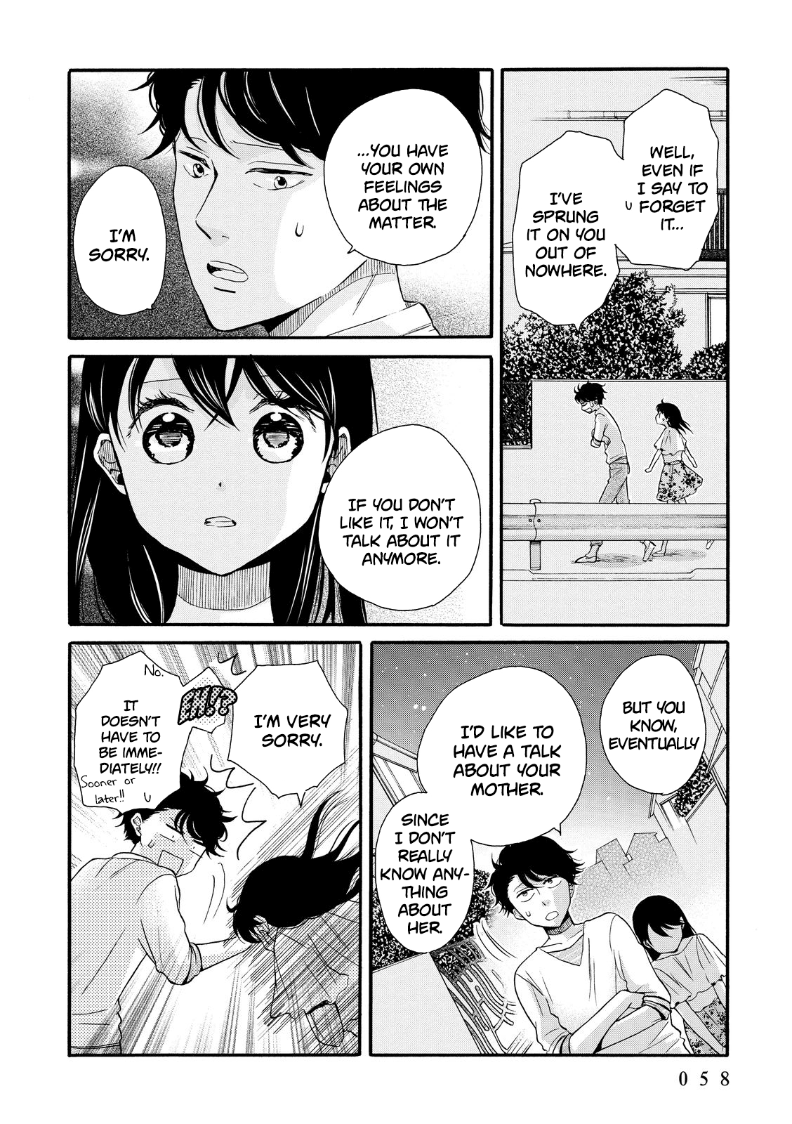 Ohayou Toka Oyasumi Toka Chapter 14 page 26 - Chapter 14: A Person Who Understands