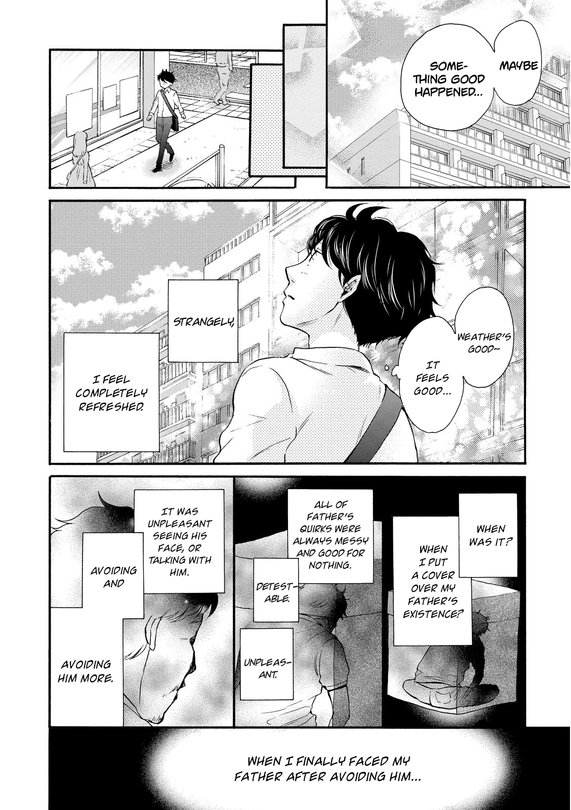 Ohayou Toka Oyasumi Toka Chapter 14 page 4 - Chapter 14: A Person Who Understands