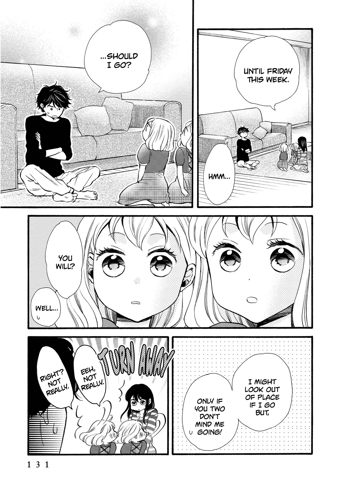 Ohayou Toka Oyasumi Toka Chapter 17 page 7 - Chapter 17: The Way Back Home