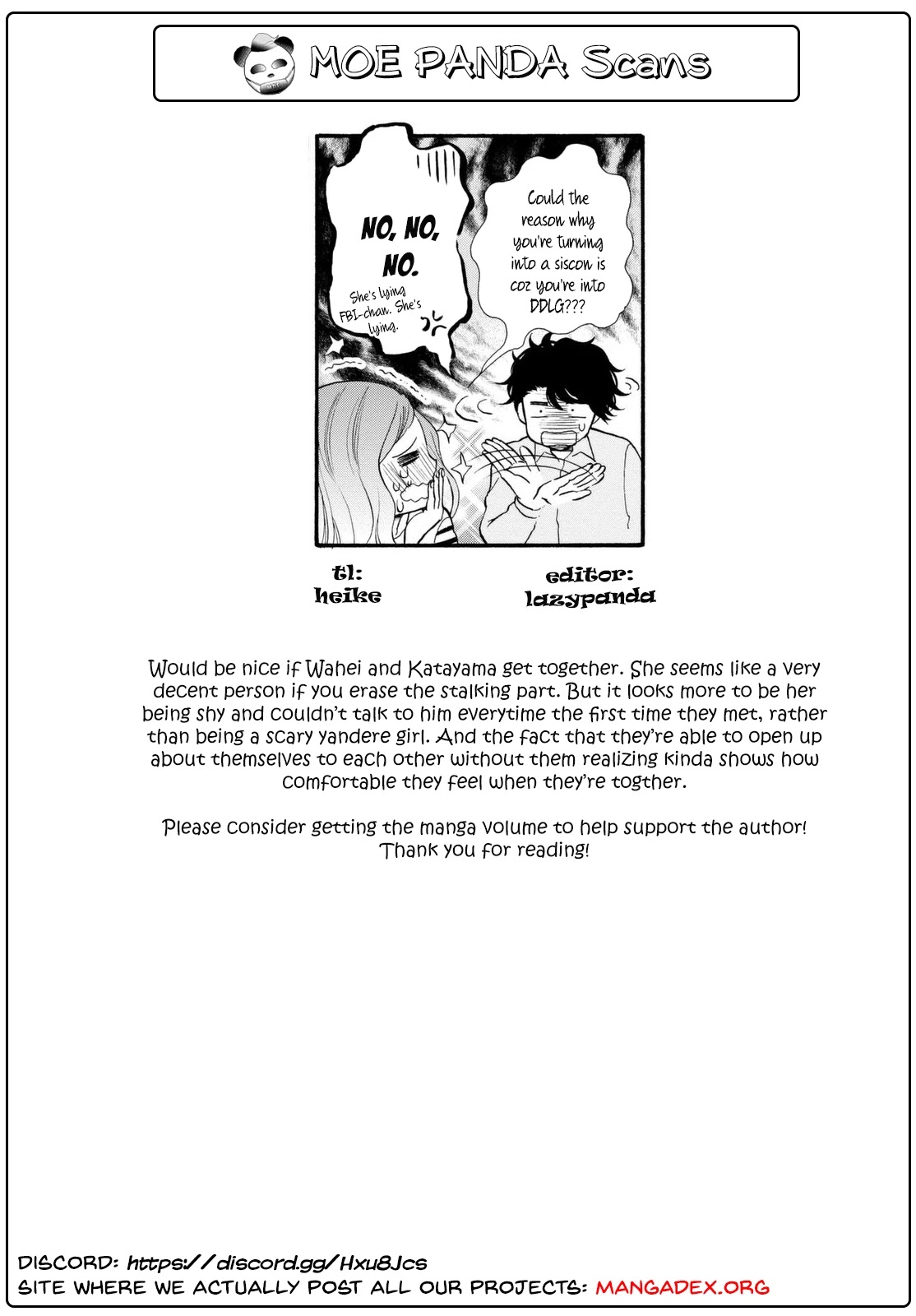 Ohayou Toka Oyasumi Toka Chapter 19 page 35 - Chapter 19: Things That Make A Family