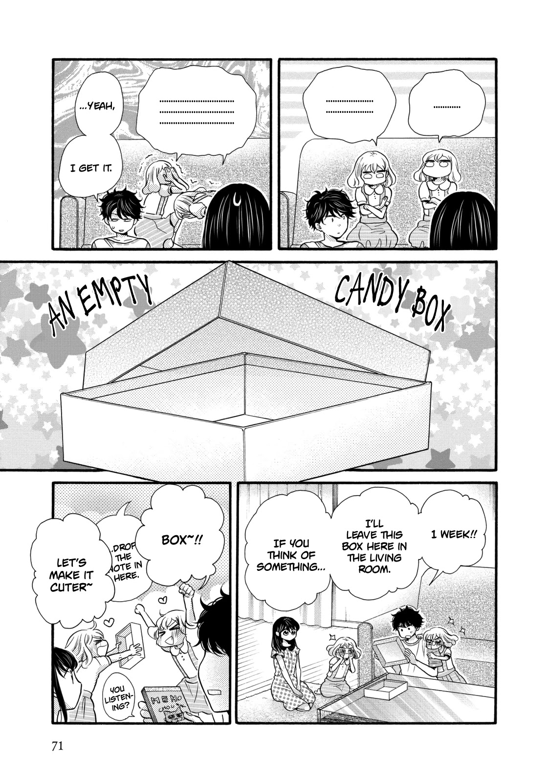Ohayou Toka Oyasumi Toka Chapter 21 page 9 - Chapter 21: Suggestion