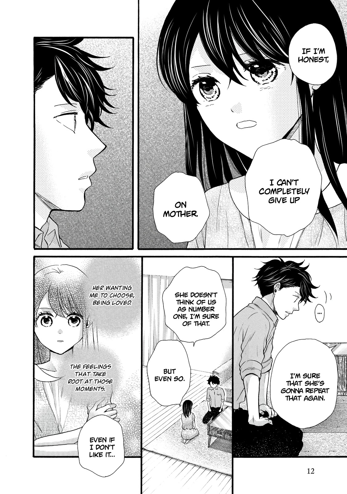 Ohayou Toka Oyasumi Toka Chapter 25 page 13 - Chapter 25: Choice of Family