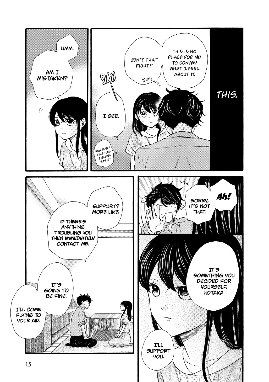 Ohayou Toka Oyasumi Toka Chapter 25 page 16 - Chapter 25: Choice of Family