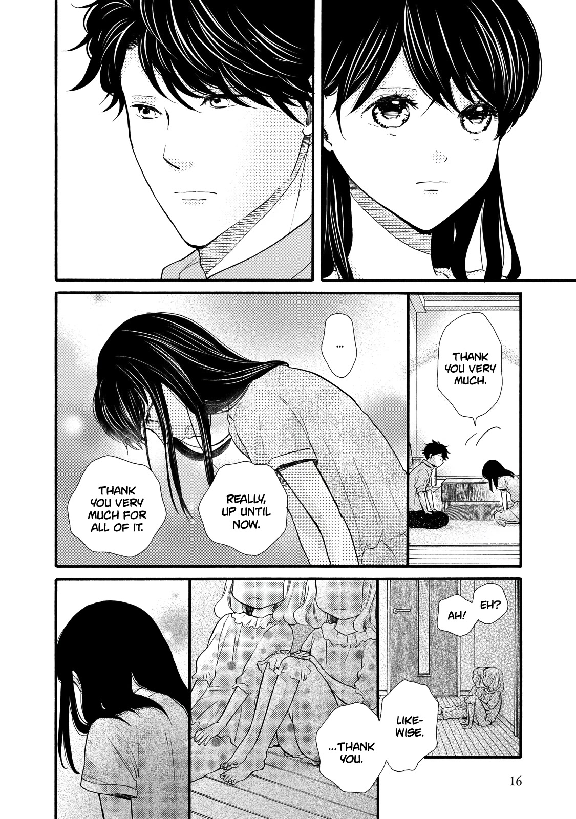 Ohayou Toka Oyasumi Toka Chapter 25 page 17 - Chapter 25: Choice of Family