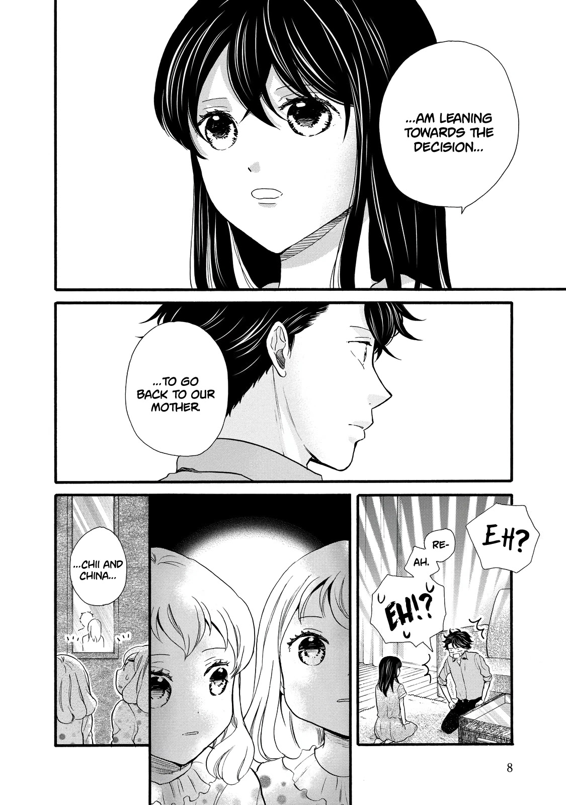 Ohayou Toka Oyasumi Toka Chapter 25 page 9 - Chapter 25: Choice of Family