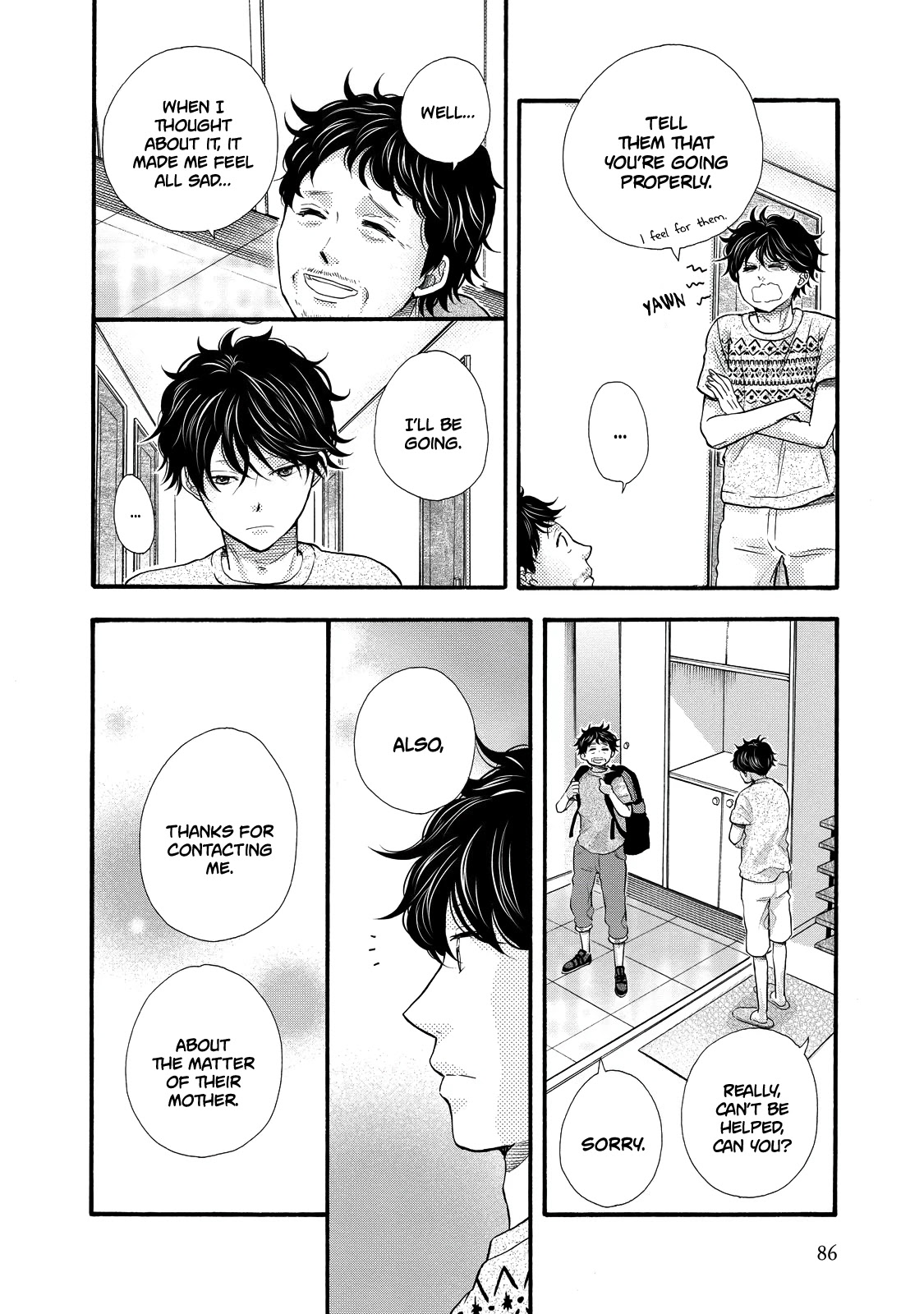 Ohayou Toka Oyasumi Toka Chapter 27 page 22 - Chapter 27: Letting My Father Know