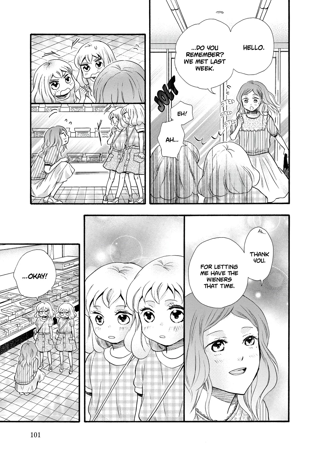 Ohayou Toka Oyasumi Toka Chapter 28 page 11 - Chapter 28: A Meeting at the Meat Shop