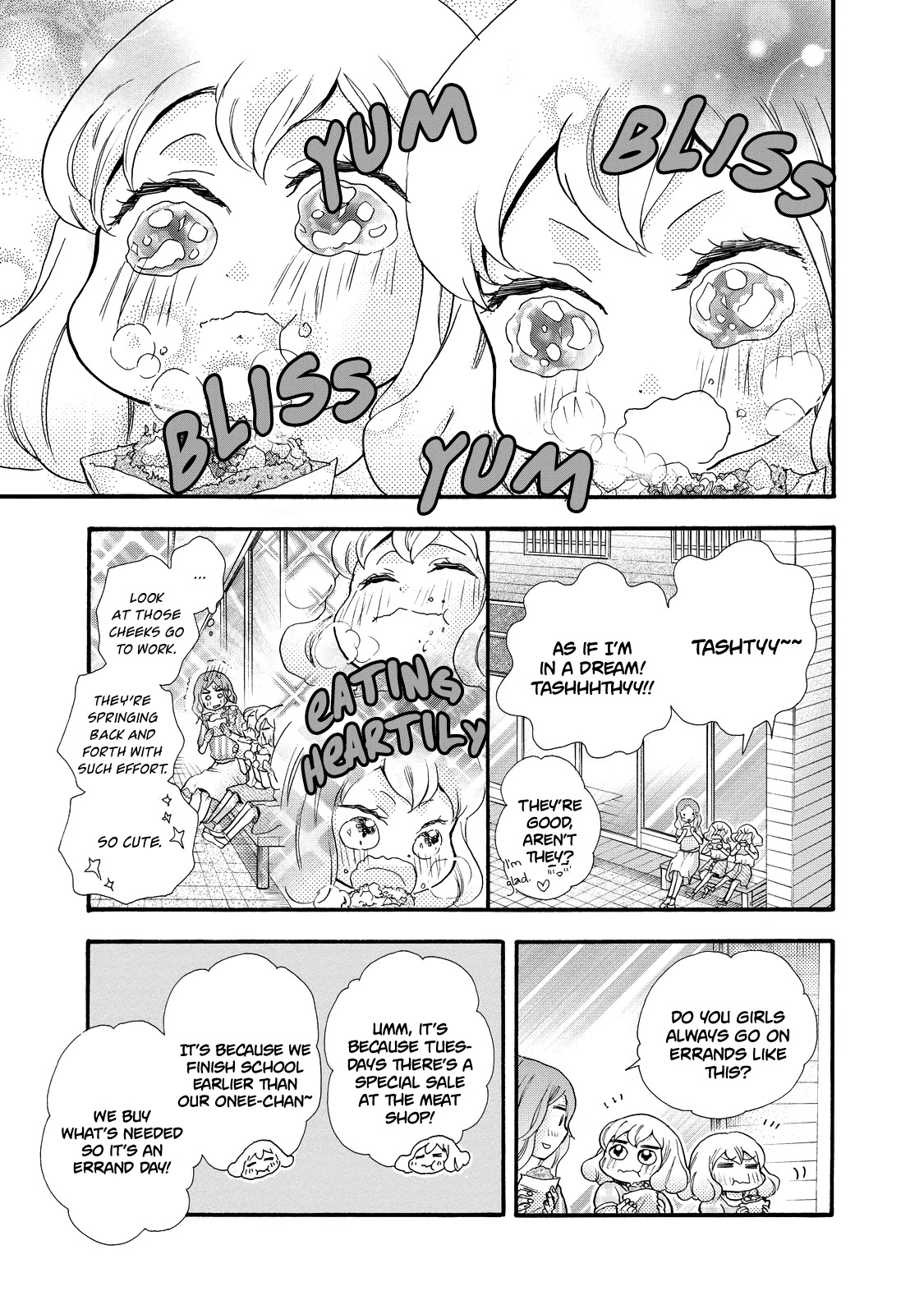 Ohayou Toka Oyasumi Toka Chapter 28 page 13 - Chapter 28: A Meeting at the Meat Shop