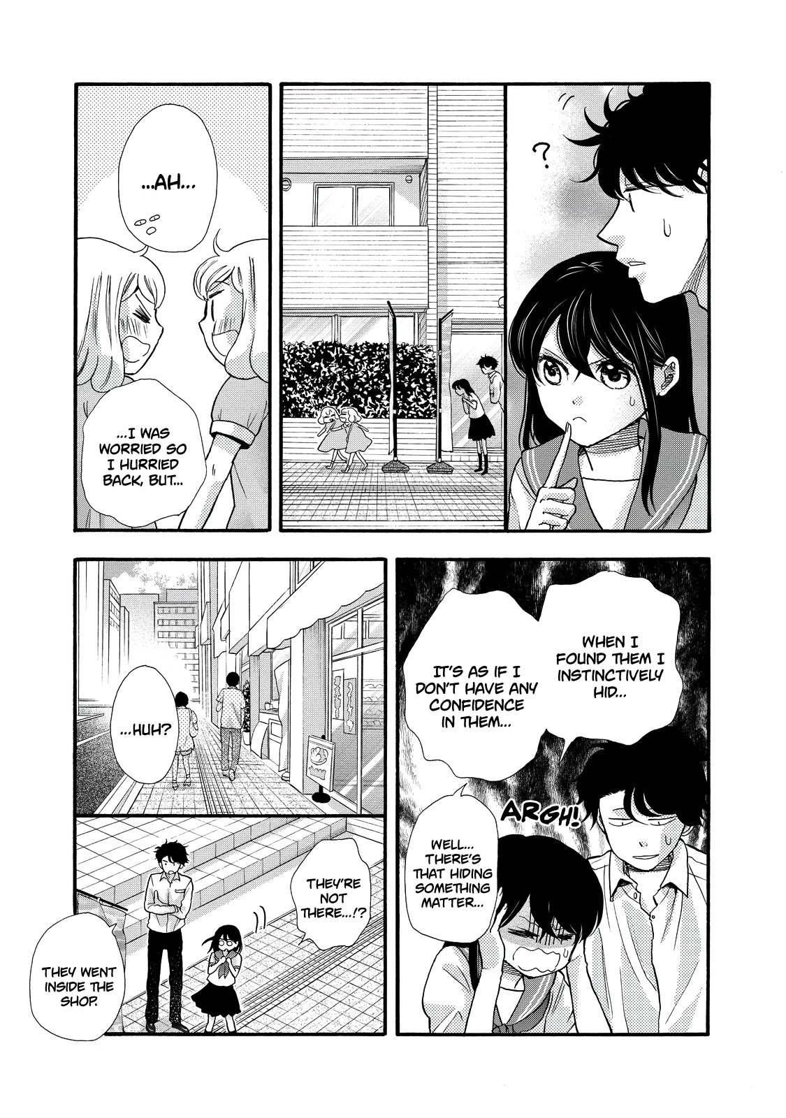 Ohayou Toka Oyasumi Toka Chapter 28 page 21 - Chapter 28: A Meeting at the Meat Shop