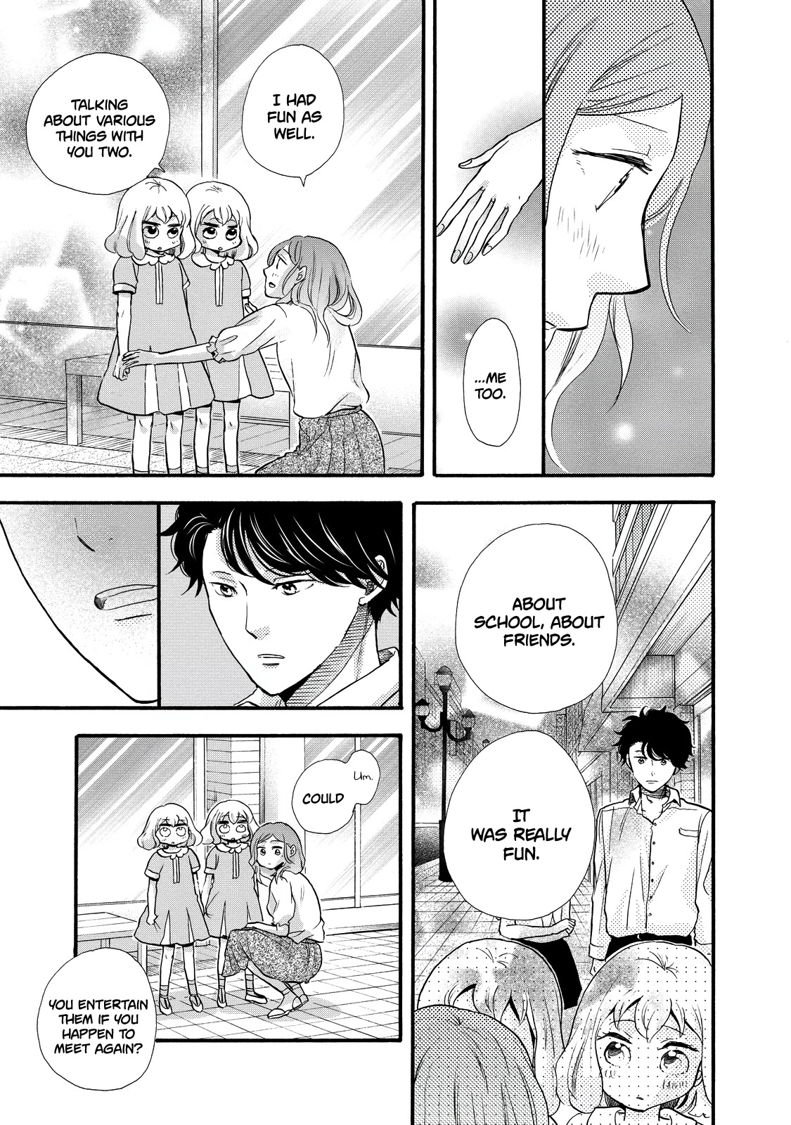 Ohayou Toka Oyasumi Toka Chapter 28 page 29 - Chapter 28: A Meeting at the Meat Shop