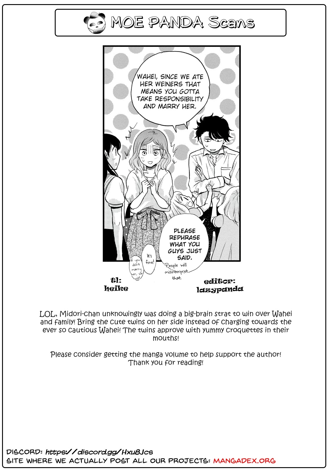 Ohayou Toka Oyasumi Toka Chapter 28 page 33 - Chapter 28: A Meeting at the Meat Shop