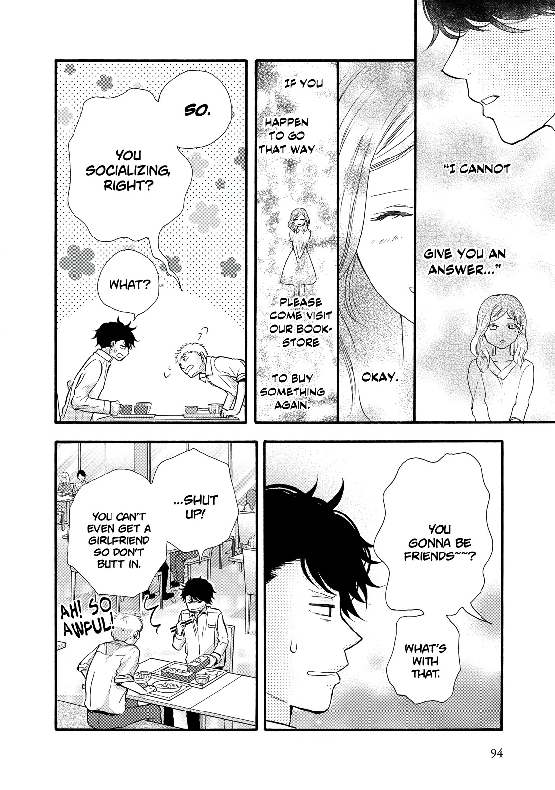 Ohayou Toka Oyasumi Toka Chapter 28 page 4 - Chapter 28: A Meeting at the Meat Shop