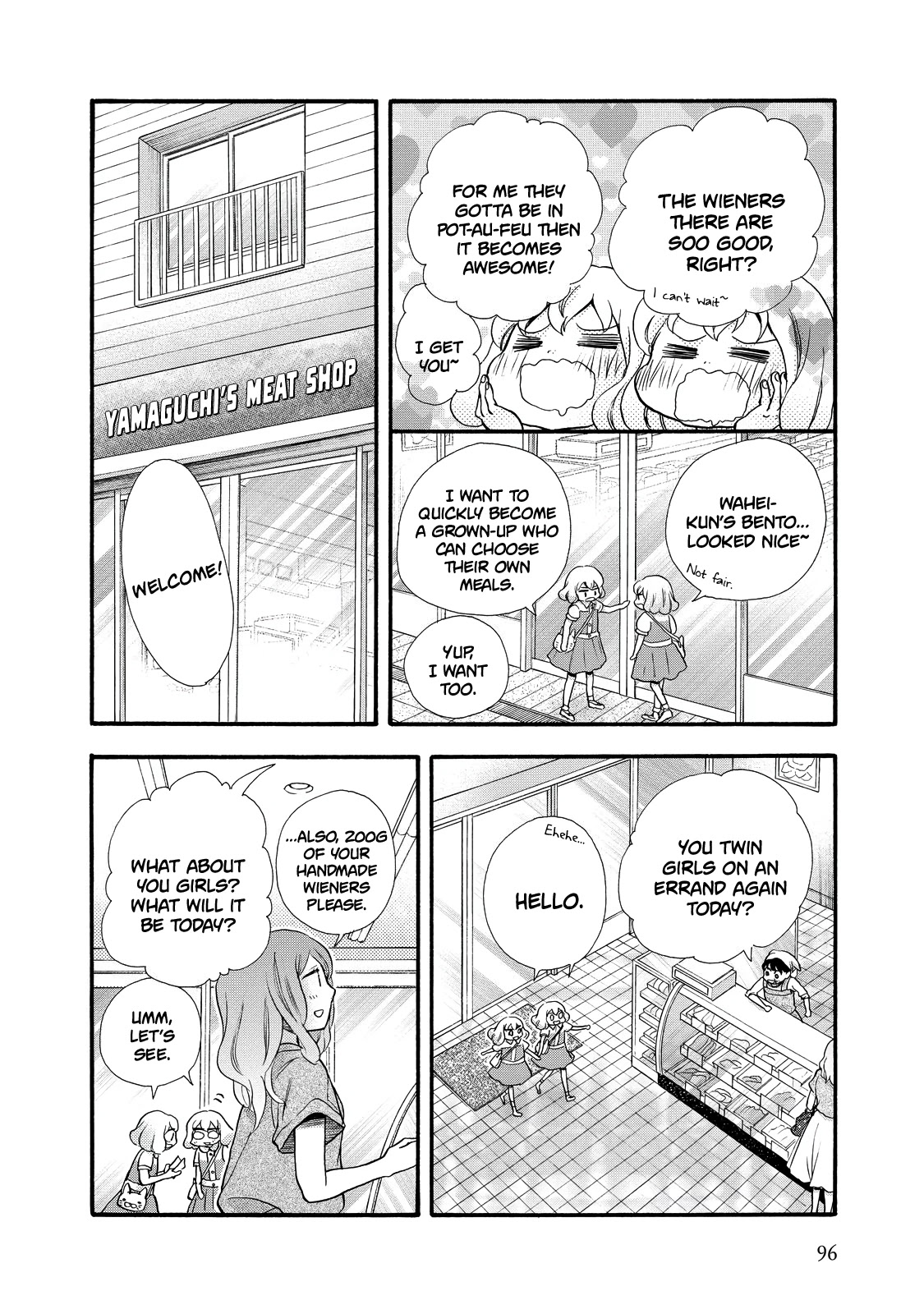 Ohayou Toka Oyasumi Toka Chapter 28 page 6 - Chapter 28: A Meeting at the Meat Shop