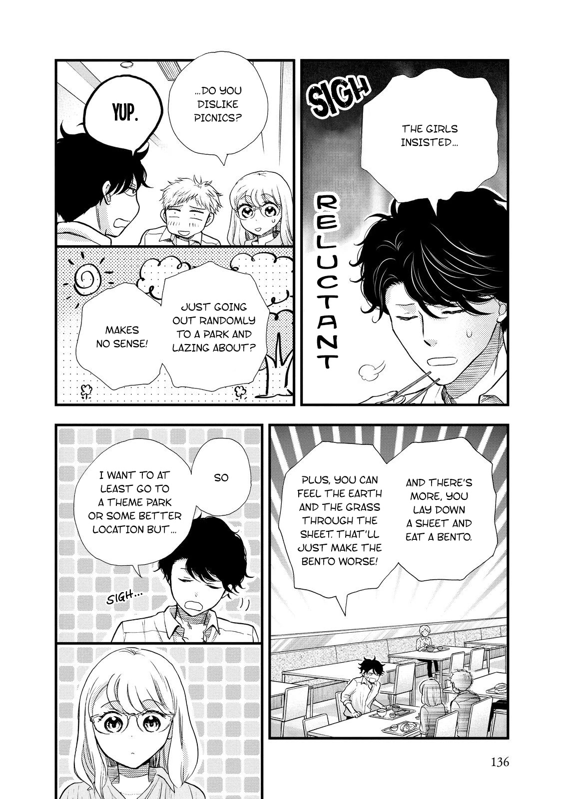 Ohayou Toka Oyasumi Toka Chapter 29 page 14 - Chapter 29: Picnic