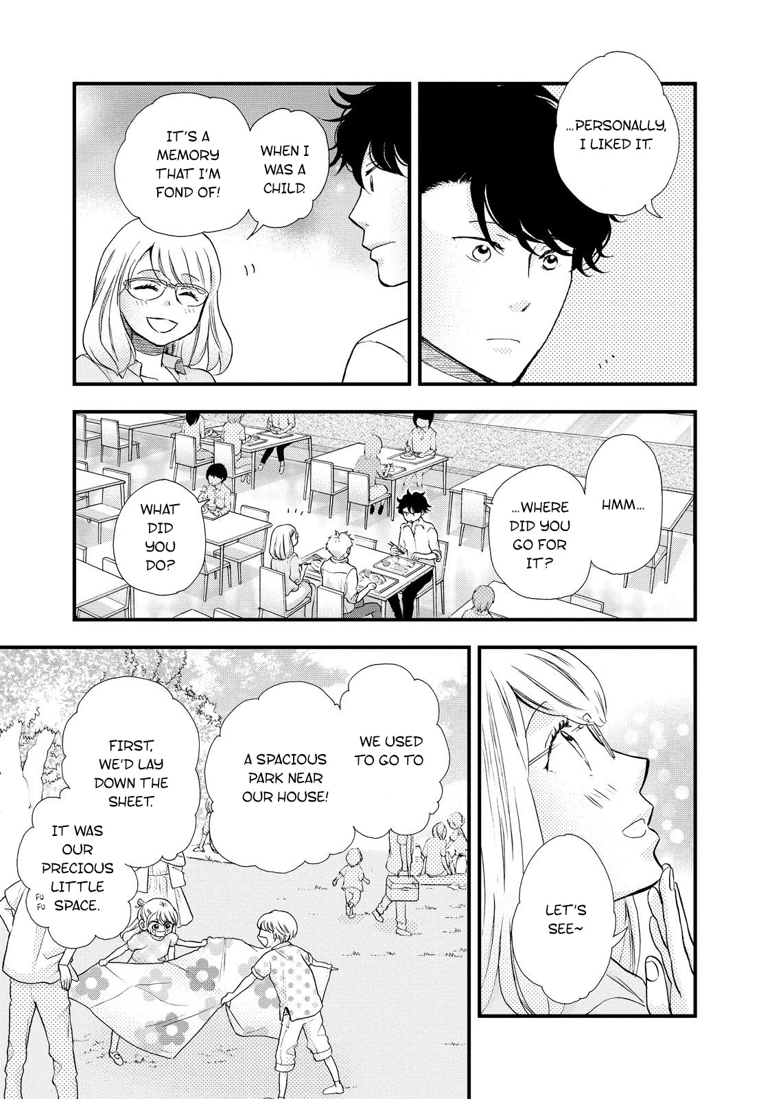 Ohayou Toka Oyasumi Toka Chapter 29 page 15 - Chapter 29: Picnic