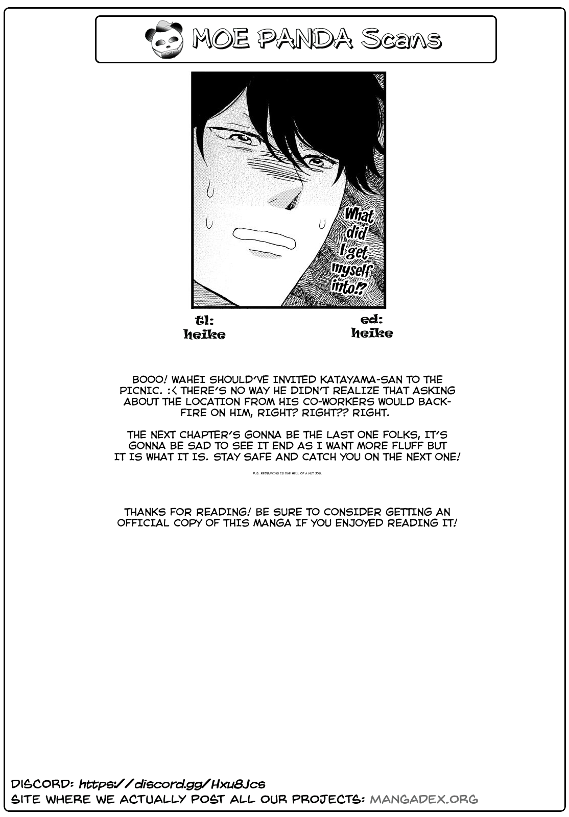 Ohayou Toka Oyasumi Toka Chapter 29 page 33 - Chapter 29: Picnic