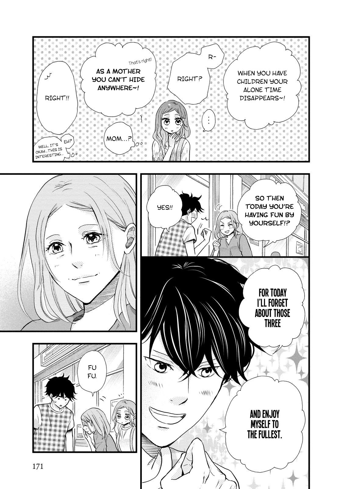 Ohayou Toka Oyasumi Toka Chapter 30 page 17 - Chapter 30: Being Alone Versus Being With Everyone [END]