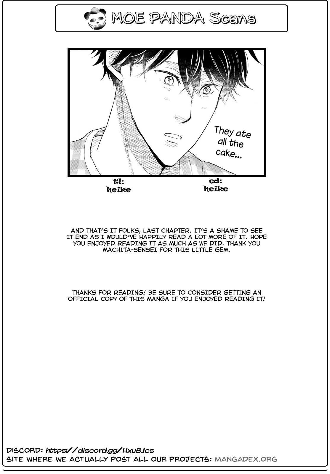 Ohayou Toka Oyasumi Toka Chapter 30 page 34 - Chapter 30: Being Alone Versus Being With Everyone [END]