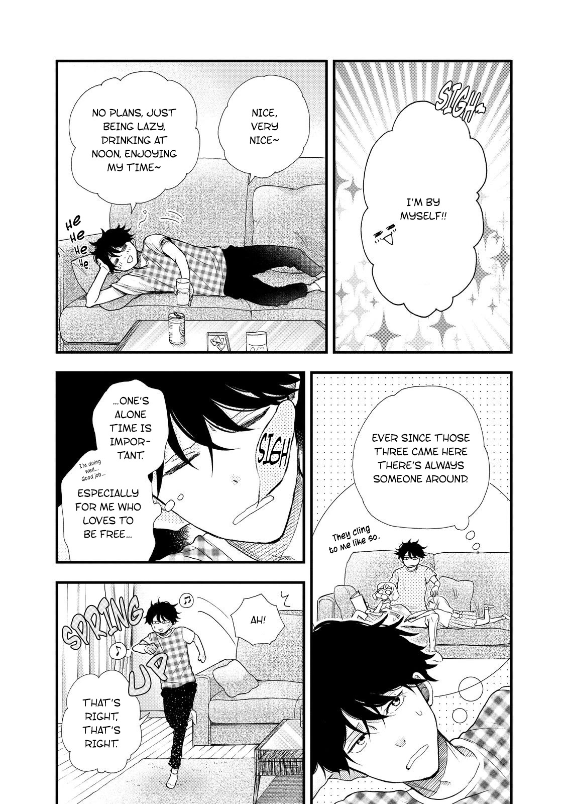 Ohayou Toka Oyasumi Toka Chapter 30 page 6 - Chapter 30: Being Alone Versus Being With Everyone [END]