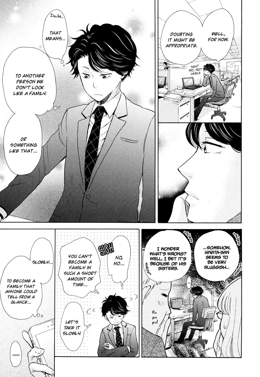Ohayou Toka Oyasumi Toka Chapter 7 page 14 - Chapter 7: Missing Family Members