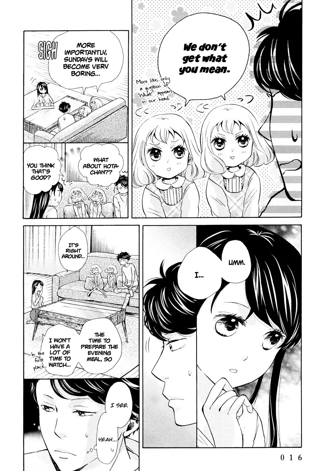 Ohayou Toka Oyasumi Toka Chapter 7 page 17 - Chapter 7: Missing Family Members