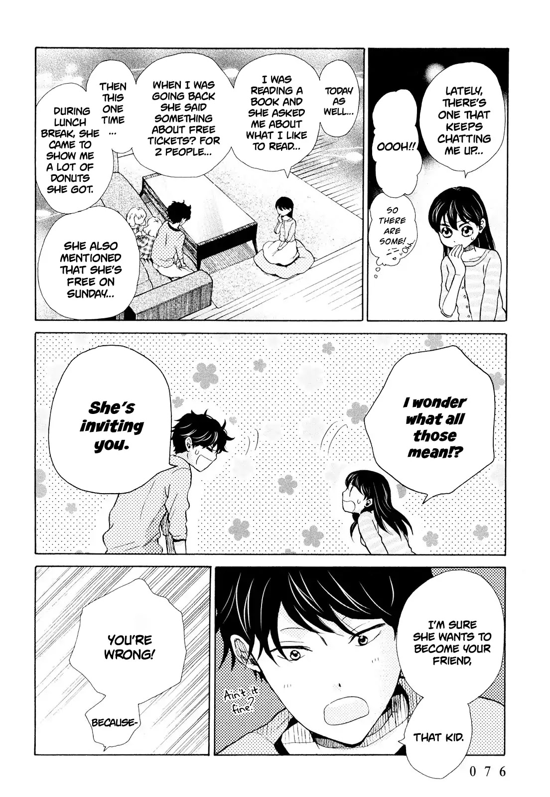 Ohayou Toka Oyasumi Toka Chapter 9 page 12 - Chapter 9: How To Make Friends