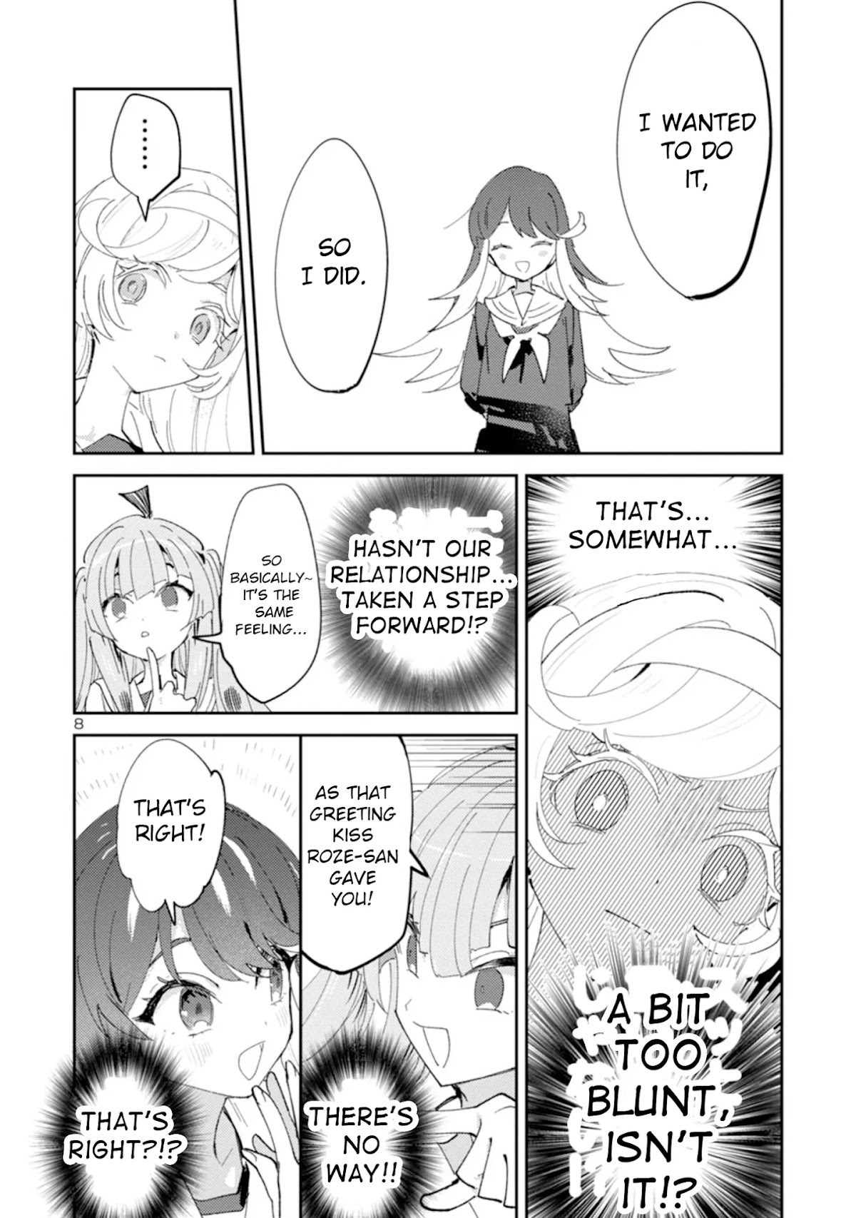 Ohime-sama no Ohime-sama Chapter 17 page 8 - Chapter 17: The Minamiyama Loop Line of Good Will