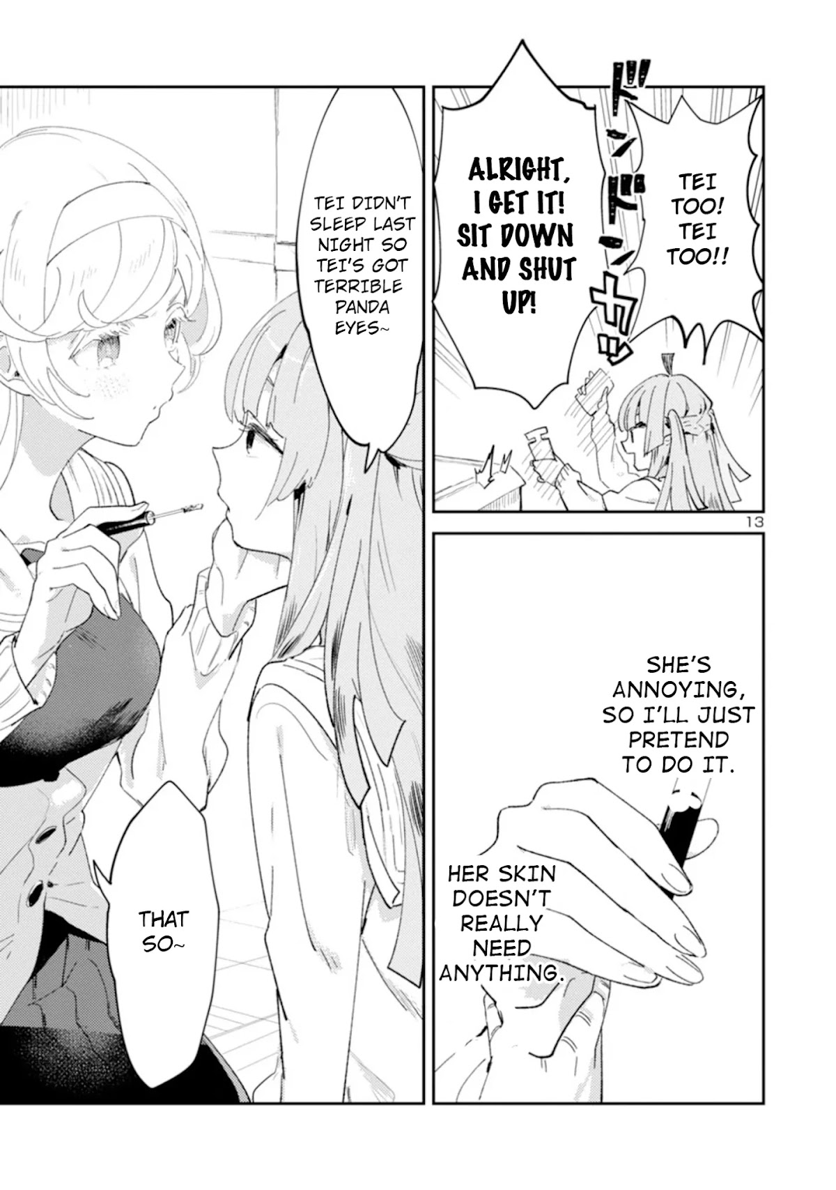 Ohime-sama no Ohime-sama Chapter 18 page 13 - Chapter 18: My Worm Game