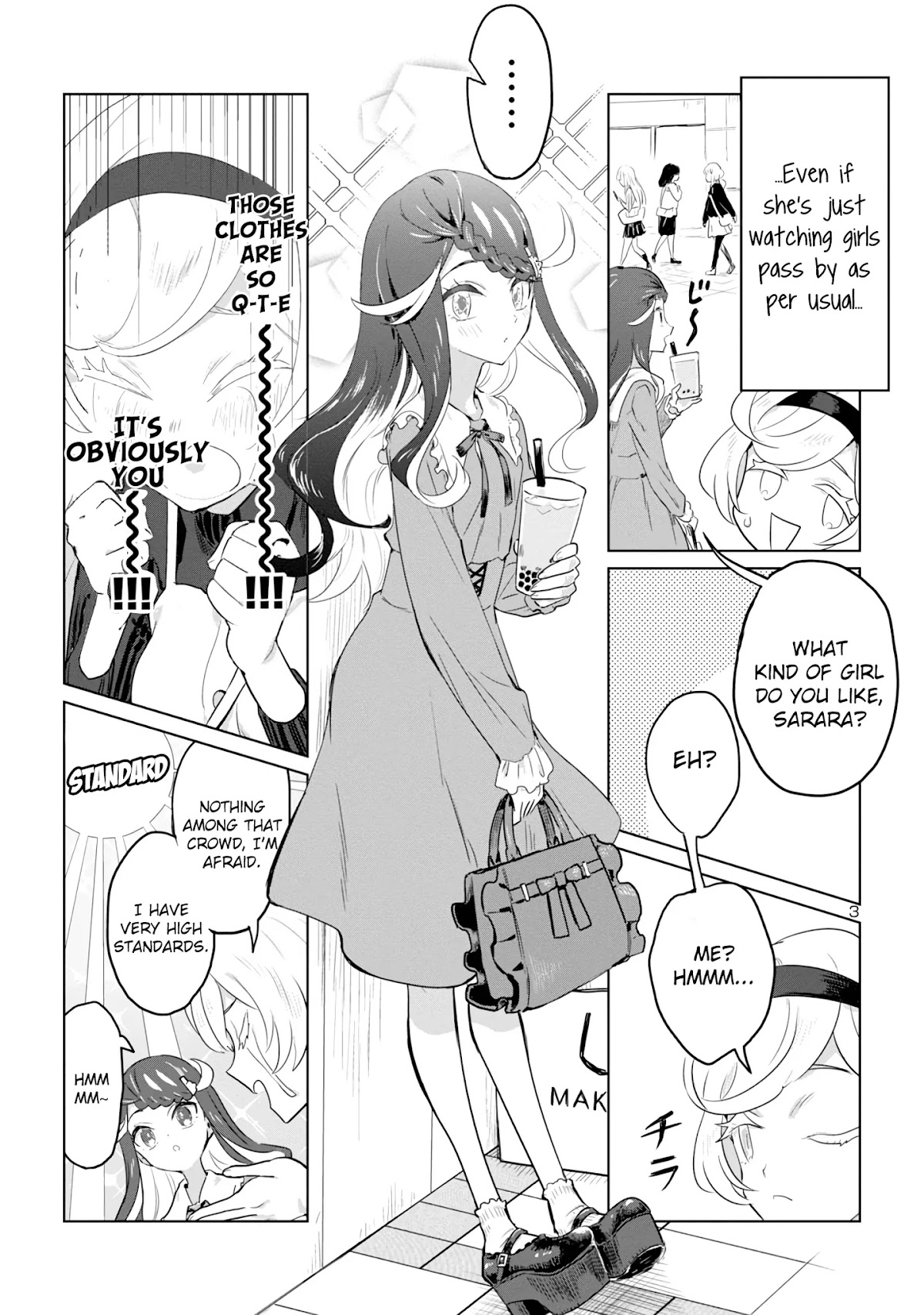 Ohime-sama no Ohime-sama Chapter 7 page 3 - Chapter 7: Writing in Prison