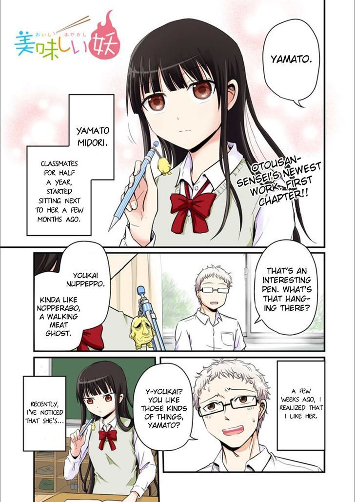 Oishii Ayakashi Chapter 1 page 2 - Chapter 1 : Flame Roll Seasonal Deep Fries