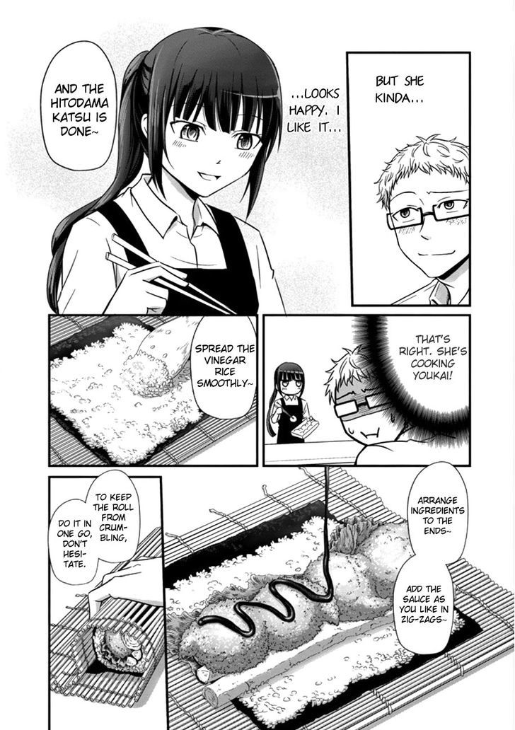 Oishii Ayakashi Chapter 1 page 24 - Chapter 1 : Flame Roll Seasonal Deep Fries